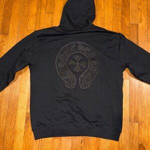 Chrome Hearts Black Hoodie sz large